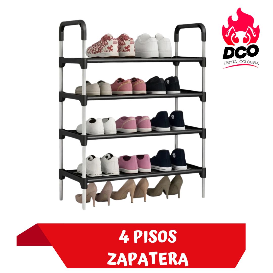 ZAPATERA DE 4 PISOS